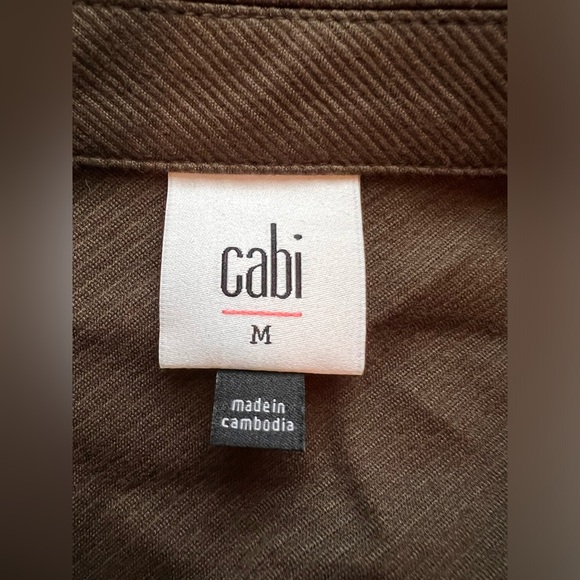 CAbi Women's Olive Blazer NWOT - Picture 4 of 10